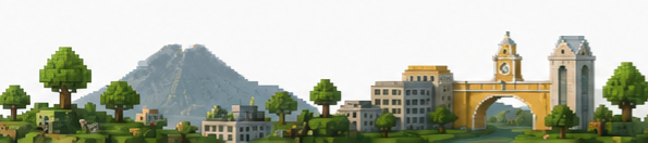 Ciudad de Guatemala en pixel-art